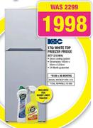 KIC White Top Freezer Fridge-170Ltr(KTF 518 WH)