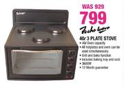 Fuchs-Ware 3 Plate Stove-40Ltr