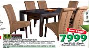 H & H Collection 7 Piece Italia/Chelsea Diningroom Suite