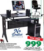 Rhodes Computer Desk