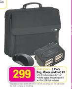 Targus 3 Piece Bag, Mouse And Hub Kit