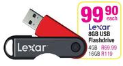 Lexar 8GB USB Flashdrive-Each