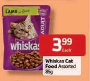 Whiskas Cat Food Assorted-85g Each