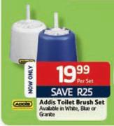 Addis Toilet Brush Set-Per Set