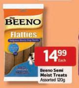 Beeno Semi Moist Treats Assorted-120g Each