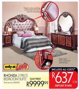 Rhonda 2 Piece Bedroom Suite