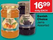 Danish Choice Jams-454gm Each
