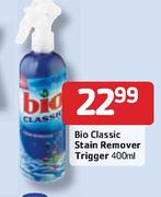 Bio Classic Stain Remover Trigger-400ml Each
