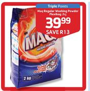 Maq Regular Washing Powder Flexibag-2Kg Each