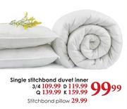 Single Stitchbond Duvet Inner