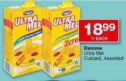 Danone Ultra Mel Custard-1Ltr Each