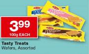 Tasty Treats Wafers-100gm Each