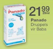 Panado Druppels Vir Baba-20ml