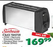 Sunbeam 4 Slice Toaster-55T400
