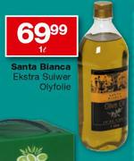 Santa Bianca Ekstra Suiwer Olyfolie-1ltr