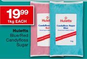 Huletts Blue/Red Candyfloss Sugar-1kg Each