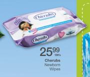Cherubs Newborn Wipes-100's