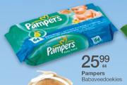 Pampers Babaveedoekies-64's