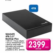 Seagate 3.5" BackUp Plus-4TB