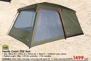 Camp Master Family Cabin 500 Tent-Each 