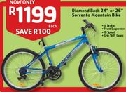 Diamond Back 24" Or 26" Sorrento Mountain Bike-Each