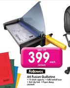 Fellowes A4 Fusion Guilotine-Each