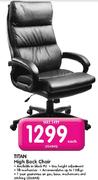 Titan High Back Chair-Each