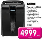 Fellowes Powershred 73Ci-Each