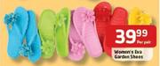 Women's Eva Garden Shoes - Per Pair