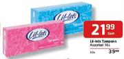 Lil-Lets Tampons Assorted - 16's Each