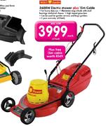 Wolf Garden 2600W Electric Mower+ 15m Cable-Each