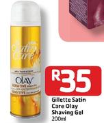 Gillette Satin Care Olay Shaving Gel-200ml