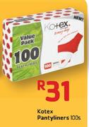 Kotex Pantyliners-100's