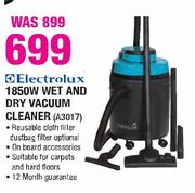 Electrolux 1850W Wet And Dry Vacuum Cleaner(A3017)