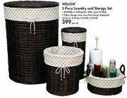 Wellow 5 Piece Laundry And Storage Set-Per Set