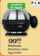 Platinum Stainless Steel Egg Boiler