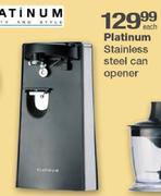 Platinum Stainless Steel Can Opener