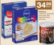 Pillsbury Cake Mix(Including Red, Velvet/Funfetti Variants)-Each