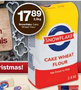 Snowflake Cake Wheat Flour-2.5Kg Each