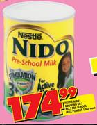 Nestle Nido Growing Up/No.3 Pre-School Milk Powder-1.8kg