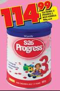 S26 Promil 2/Progress 3 Milk Formula-900gm Each