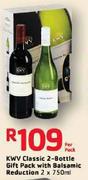 KWV Classic 2-Bottle Gift Pack With Balsamic Reduction-2X750ml Per Pack