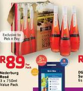 Nederburg Rose-3X750ml Per Pack