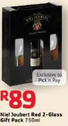 Niel Joubert Red 2-Glass Gift Pack-750ml