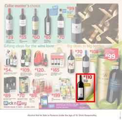 Pick N Pay : Wine & Liquor (11 Nov - 29 Dec 2013), page 9
