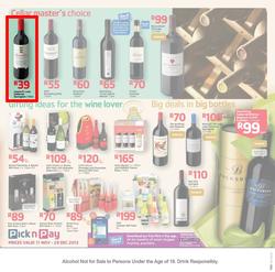 Pick N Pay : Wine & Liquor (11 Nov - 29 Dec 2013), page 9