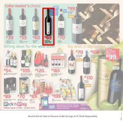 Pick N Pay : Wine & Liquor (11 Nov - 29 Dec 2013), page 9