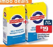 Snowflake Self Raising Wheat Flour-2 x 1kg