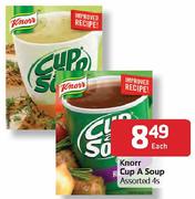 Knorr Cup a Soup-4's Each