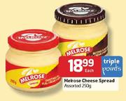 Melrose Cheeese Spread-250gm Each